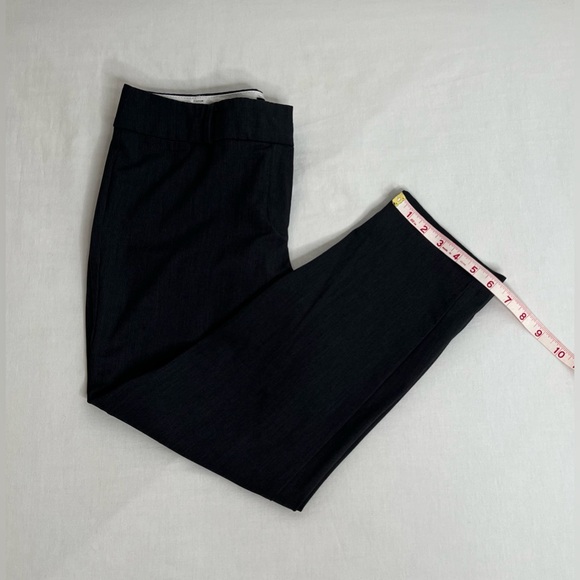 Liz Claiborne Carrer Pants Black Emma Ankle Length Mid Rise Size 8ps - Picture 8 of 9